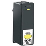 Cartuccia 14N1071 N.100XL Giallo Compatibile/Rigenerata per Lexmark Pro200 / Pro205 / Pro705 / Pro805 / Pro901 / Pro905 / S300 / S301 / S305 / S400 / S405 / S505 / S600 / S605 / S608 / S815 Genesis / S816 Genesis