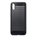 Custodia Back Case Carbon per Xiaomi Redmi 9A / Redmi 9AT Nero