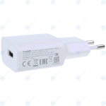 Alimentatore caricabatteria da casa USB Xiaomi Originale 2.5A Adattativo Fast Charger QC 3.0 MDY-08-EI Bianco Ricarica Veloce