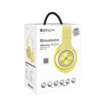 Cuffie Lettore MP3 Wireless Bluetooth 5.0 Giallo Xtreme Noumea 27823-Y Slot per Micro SD