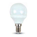 V-TAC PRO VT-236 LAMPADINA LED E14 5,5W MINIGLOBO P45 CHIP SAMSUNG - LUCE BIANCO NATURALE - SKU 169