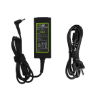 ALIMENTATORE PER NOTEBOOK ASUS 45W 19V 2,37A CONNETTORE 3,0MM*1,1MM 3.0 x 1.1 GREEN CELL PRO AD61P