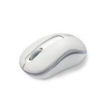 Rapoo M10 PLUS - Mouse - ottica - 3 pulsanti - senza fili - 2.4 GHz - bianco