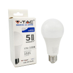 Lampada Goccia A65 LED E27 17W/100W 1520LM VT-217 6400K V-TAC SKU-164 Luce bianca fredda