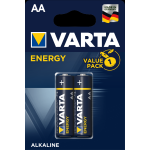 2 Batterie Stilo, AA, Mignon, 4106, LR6, LR06, MN1500, 1,5v Alkaline Varta Energy Value Pack