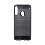 Custodia Forcell Carbon Nero per Huawei P40 Lite E ART-L28 ART-L29 ART-L29N Ultra Protettiva