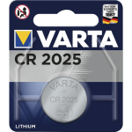 1 Batteria bottone Lithio 3v 2025 / DL2025 / CR2025 / BR2025 Varta