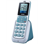 Telefono Cellulare Brondi Amico Home Dual SIM/Display 1.77"/Alto Volume/Base di Ricarica