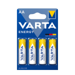 4 Batterie Stilo, AA, Mignon, 4106, LR6, LR06, MN1500, 1,5v Alkaline Varta Energy Value Pack