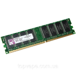 Memoria RAM DIMM Kingston 1GB Non-ECC Unbuffered 400Mhz 2.6V 184 pin DDR KVR400X64C3AK2/1G