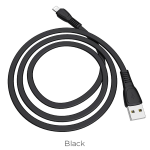 HOCO Cavo Ricarica Dati USB per iPhone Lightning 8-pin 1m X40 Nero