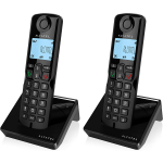 Telefono Alcatel S250 Duo Cordless Digitale Telefono Senza Fili Vivavoce Blocco delle Chiamate