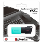 Pen Drive Kingston USB-A 3.2 256GB DTXM/256GB Nero/Azzurro
