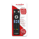 Telecomando Dedicato Superior Electronics per TV e Smart TV LG Sony Samsung Panasonic Philips