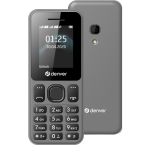 Telefono Cellulare Denver FAS-1806 Nero Display 1.77" Dual Band Dual SIM Torcia