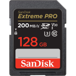 SanDisk 128GB Extreme PRO scheda SDXC + RescuePro Deluxe fino a 200 MB/s UHS-I Class 10 U3 V30