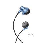 HOCO Auricolari con Filo e Microfono Jack 3,5mm M75 Azzurro