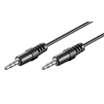 Cavo Audio 3.5mm AUX Maschio Maschio cavo Stereo 1.5MT Goobay