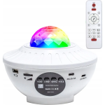 Proiettore STARS LED / Con Altoparlante Bluetooth + Telecomando + USB BTM0504-B