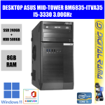 PC Desktop ASUS BM6835-ITVA35 i5-3330 8GB RAM 240GB SSD + 500GB HDD