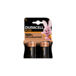 2 Batterie Alkaline Plus 1.5v MN1400/ C/ LR14 Mezza Torcia Baby Duracell