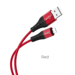 HOCO Cavo USB a iPhone Lightning 8-pin COOL X38 1 metro rosso