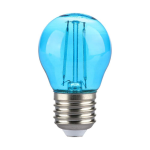 Lampada Goccia Blu G45 LED E27 2W 60LM VT-2132 V-TAC SKU-217412