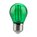 Lampada Goccia Verde G45 LED E27 2W 60LM VT-2132 V-TAC SKU-217411