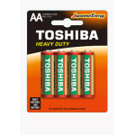 4 Batterie Stilo, AA, Mignon, LR6, LR06, MN1500, E91 1,5v Alkaline Toshiba Heavy Duty