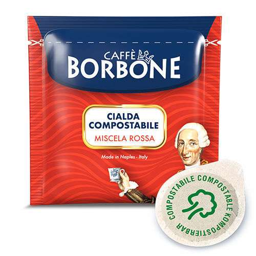 BORBONE CIALDE 44MM MISCELA ROSSA 150pz
