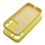 Custodia Case 2mm Silicone Giallo per iPhone 16 Pro A3293