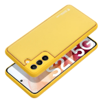 Custodia Case Leather per Samsung A35 5G SM-A356B/DS Giallo