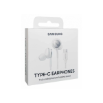 CUFFIE AURICOLARI CON MICROFONO PER SMARTPHONE CONNETTORE USB TYPE-C ORIGINALI SAMSUNG AKG EO-IC100BWEGEU BIANCO