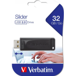 PENDRIVE USB 2.0 32GB SLIDER VERBATIM 98697
