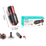 SET DI 8 CACCIAVITI IN 1 CON TORCIA 12X4.5CM ARRANGO GZD-3