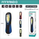 Torcia da Lavoro COB 3W con Gancio e Magnete - AT79908