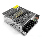 ALIMENTATORE METALLICO STABILIZZATO CON TRIMMER TRUSTECH TR-18298 12V 3.5A