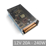 ALIMENTATORE METALLICO STABILIZZATO CON TRIMMER TRUSTECH ID-18308 12V 20A