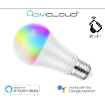 LAMPADINA LED Smart WIFI goccia RGB+CCT DIMMER. EE-11W E27 Homcloud