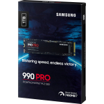 SSD SAMSUNG 1TB 990 PRO M.2(2280) PCI4.0 X4-NVME READ FINO A:7450MB/S-WRITE FINO A:6900MB/S MZ-V9P1T0BW 