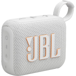 JBL GO 4 Speaker Bluetooth Wireless Portatile IP67 7h Autonomia Bianco