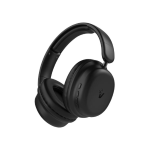 CUFFIE HEADPHONES BLUETOOTH 5.4 VULTECH FOLD HBT-30BK NERE CON MICROFONO E CONTROLLO TRACCIA - CONNETTORE TYPE C- ANC - BATTERIA 300MAH