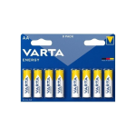 8 Batterie Stilo, AA, Mignon, 4106, LR6, LR06, MN1500, 1,5v Alkaline Varta Energy
