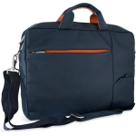 Atlantis S410 Borsa Notebook 16.1" Cinghia a Tracolla, Imbottitura Interna, Blu