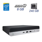 MINI PC DESKTOP HP ELITEDESK 800 G3 I5-7500T / 8GB / 240GB / W11 PRO