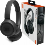 CUFFIE CON MICROFONO JBL TUNE500 PURE BASS CAVO ANTI GROVIGLIO PIEGHEVOLI