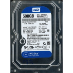 Hard-Disk 3.5" HDD SATA 500GB WD WD5000AZLX-08K2TA0 (sn WCC6Z6HU0ZH0) 