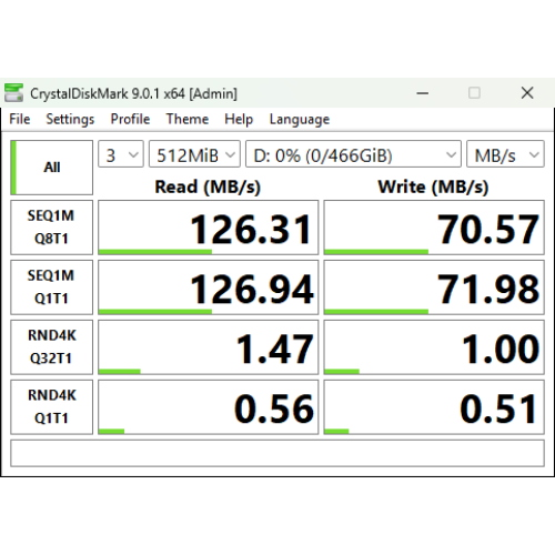 Hard-Disk 2.5" HDD SATA 500GB WD BLUE WD5000LPCX-21VHAT0 (sn WXL1A873YRAC)