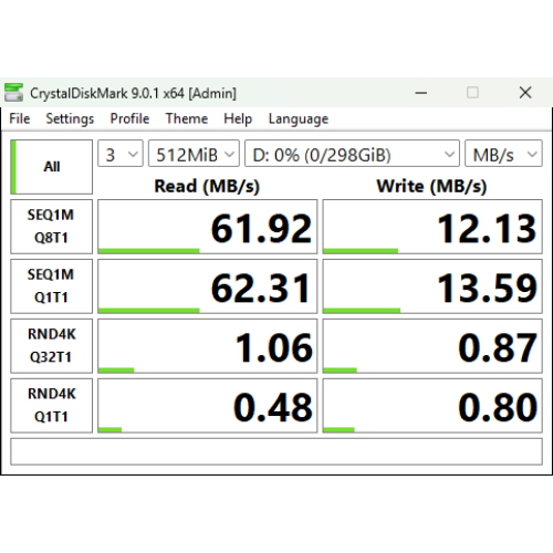 Hard-Disk 2.5" HDD SATA 320GB Hitachi HTS545032B9A300 (sn 090607PB5306Q6H6UTUG) 