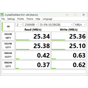 Hard-Disk 2.5" HDD PATA IDE 30GB Toshiba MK3021GAS (sn 93D59142S)